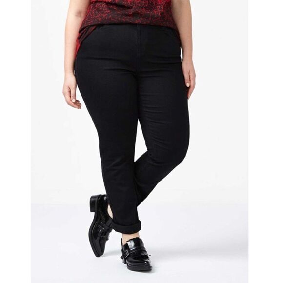 Pennington’s DC Black Straight Leg Jeans Sz 28P - Picture 1 of 10